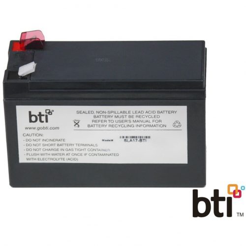 Battery Technology BTI Replacement  RBC17 for APCUPS Lead AcidCompatible with APC UPS BE850G2 BE650G1 BR700G BX850M BE850M2 BE650G1-… RBC17-SLA17-BTI