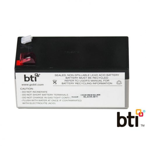 Battery Technology BTI Replacement  RBC35 for APCUPS Lead AcidCompatible with APC UPS BE425M BE425M-LM RBC35-SLA35-BTI
