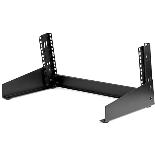 Startech .com 4U 19″ Desktop Open Frame Rack2-Post Free-Standing Network RackSwitch/Patch Panel/Router/Data/AV/IT/Computer Equipment4U 19i… RK4OD