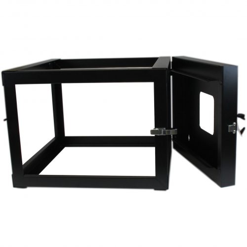 Startech .com 6U 22in Depth Hinged Open Frame Wallmount Server RackWall-mount your server or networking equipment with a hinged rack desig… RK619WALLOH