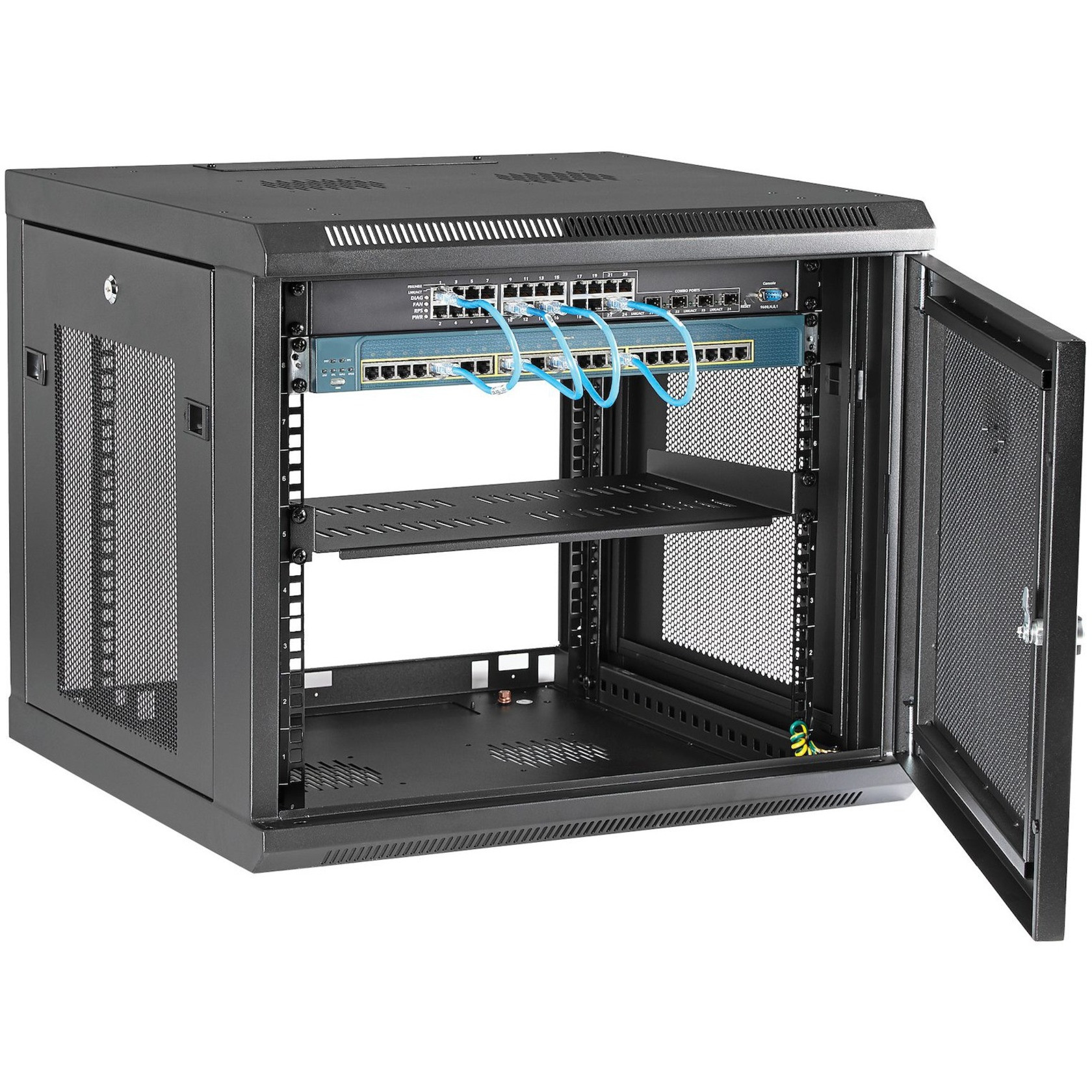 equipment rack wall mount