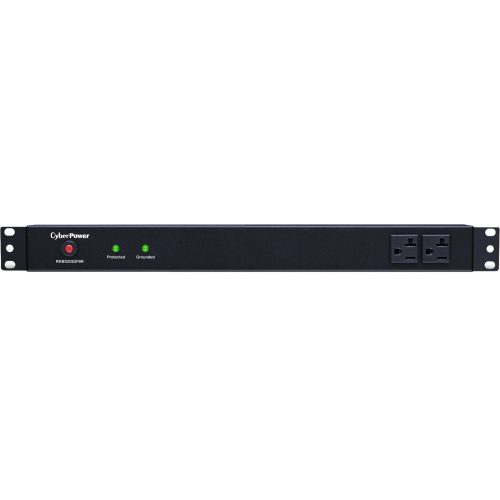 CyberPower RKBS20S2F8R 10-Outlet Surge Suppressor –  1800 Joules Clamping Voltage 400V 15 ft