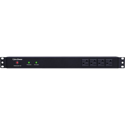 Cyber Power Rackbar Surge Suppressor RM 1U RKBS20S4F12R 20A 16-OutletReceptacles: 16 x NEMA 5-20R1800J RKBS20S4F12R