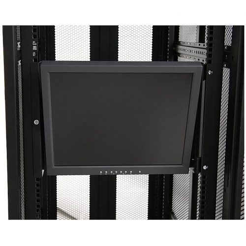 Startech .com Universal Swivel VESA LCD Mounting Bracket for 19in Rack or CabinetFor Flat Panel Display17 to 19 Screen SupportSteelB… RKLCDBKT