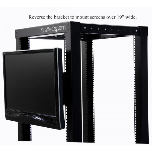 Startech .com .com Universal VESA LCD Monitor Mounting Bracket for 19in Rack or CabinetMount a 17-19 inch LCD panel into a standard 19… RKLCDBK