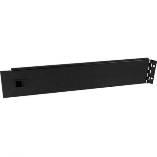 Startech .com 2U Hinged Solid Blank Rack PanelSteelBlack2U Rack Height1 Pack3.5″ Height19″ Width0.6″ DepthTAA Compliant RKPNLHS2U