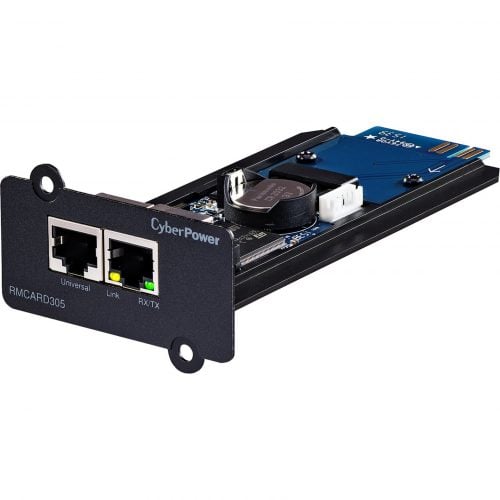 CyberPower RMCARD305TAA UPS-PDU Remote Management Adapter – 2 x RJ-45 Ports