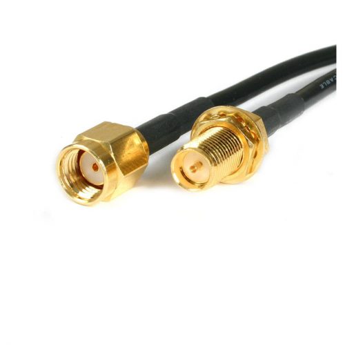 Startech .com 10 ft RP-SMA to RP-SMA Wireless Antenna Adapter CableM/FRP-SMA MaleRP-SMA Female10ftOrange RPSMA10MF