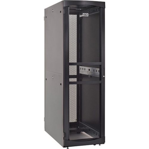 Eaton RS RSC4282B Rack CabinetFor Server42U Rack HeightBlackSteel2000 lb Dynamic/Rolling Weight Capacity3001 lb Static/Statio… RSC4282B