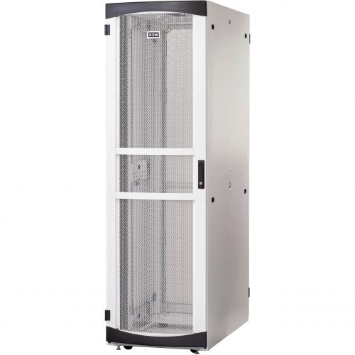 Eaton Enclosure,42U, 800mm W x 1000mm D WhiteFor Server, UPS42U Rack HeightWhite RSV4280W