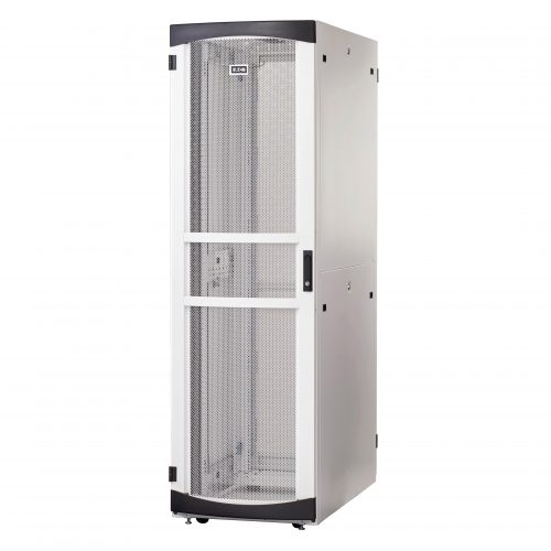 Eaton Enclosure,42U, 800mm W x 1100mm D WhiteFor Server, UPS42U Rack HeightWhite RSV4281W