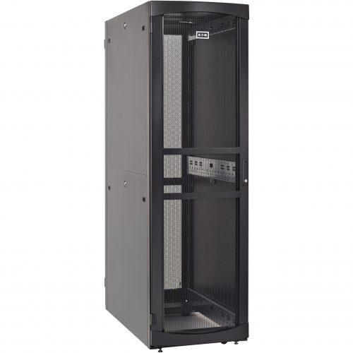 Eaton Enclosure,45U, 600mm W x 1200mm D BlackFor Server, UPS45U Rack HeightBlack RSV4562B
