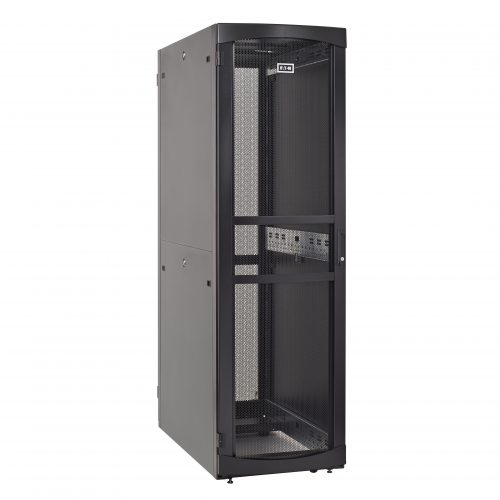 Eaton Enclosure,52U, 600mm W x 1100mm D BlackFor Server, UPS52U Rack HeightBlack RSV5261B