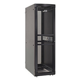 Eaton RS RSVNS4280B Rack CabinetFor Server, LAN Switch, Patch Panel, PDU, UPS42U Rack HeightBlackMetal2000 lb Dynamic/Rolling… RSVNS4280B