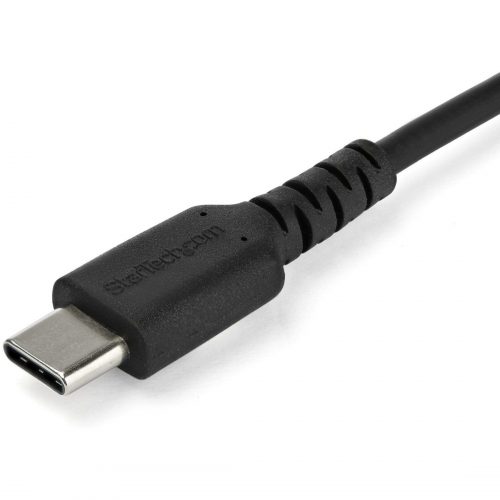 Startech .com 2m USB C Charging CableDurable Fast Charge & Sync USB 2.0 Type C to C Charger CordTPE Jacket Aramid Fiber M/M 60W Black -… RUSB2CC2MB