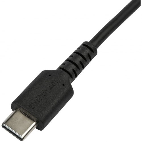 Startech .com 6 foot/2m Durable Black USB-C to Lightning Cable, Rugged Heavy Duty Charging/Sync Cable for Apple iPhone/iPad MFi Certified -… RUSBCLTMM2MB