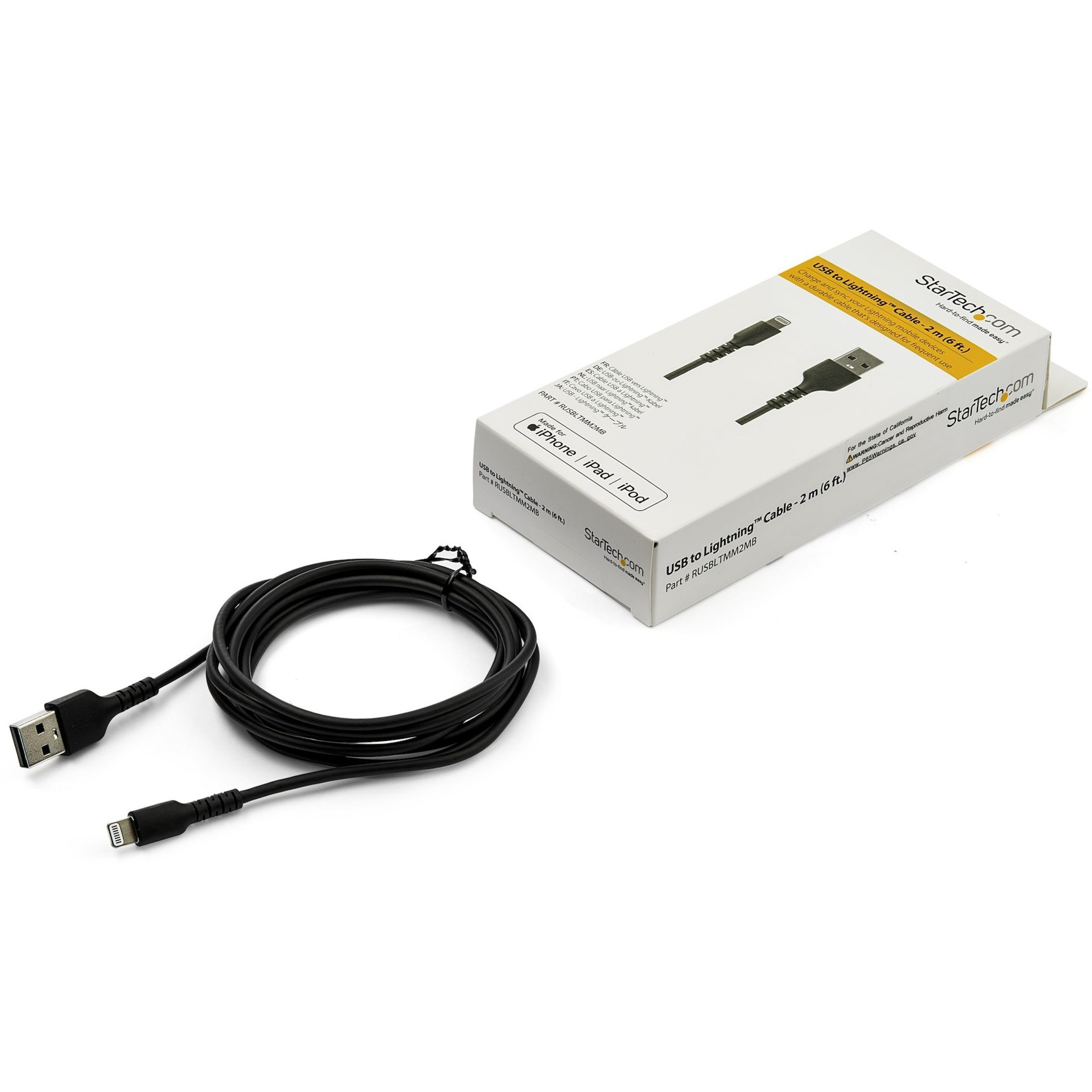 Câble Apple Lightning vers USB (2m)