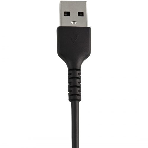 Startech .com 12inch/30cm Durable Black USB-A to Lightning Cable, Rugged Heavy Duty Charging/Sync Cable for Apple iPhone/iPad MFi Certified… RUSBLTMM30CMB