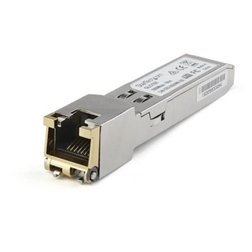 Startech .com Juniper RX-GET-SFP Compatible SFP Module1000BASE-T1GE Gigabit Ethernet SFP to RJ45 Cat6/Cat5e Transceiver100mJuniper… RXGETSFPST