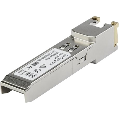 Startech .com Juniper RX-GET-SFP Compatible SFP Module1000BASE-T1GE Gigabit Ethernet SFP to RJ45 Cat6/Cat5e Transceiver100mJuniper… RXGETSFPST