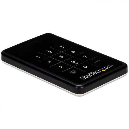 Startech .com USB 3.0 encrypted SATA III enclosure for 2.5in hard driveportable external HDD / SSD enclosureTurn a 6 Gbps SATA HDD or S… S2510BU33PW