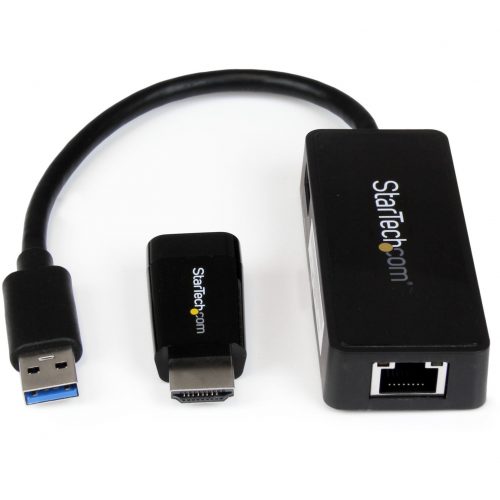 Startech .com Samsung Chromebook 2 & Series 3 HDMI to VGA and USB 3.0 Gigabit Ethernet Accessory BundleConnect your Chromebook to a VGA p… SAMC2VGAUGEK