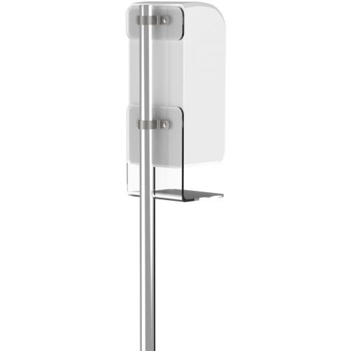 Cta Digital Accessories Compact Automatic Soap Dispenser Floor Stand49″ HeightFloorSteel, Acrylic SAN-AFS