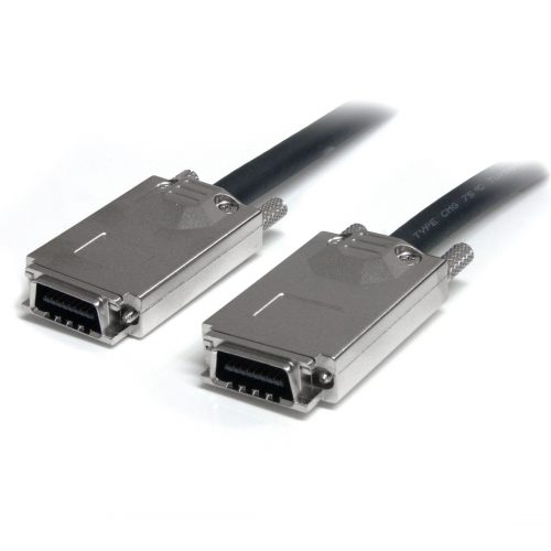 Startech .com .com 100cm Serial Attached SCSI SAS CableSFF-8470 to SFF-8470erial Attached SCSI (SAS) external cable4-Lane -… SAS7070S100