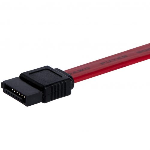 Startech .com 12in SATA Serial ATA CableMale SATAMale SATA12Red SATA12