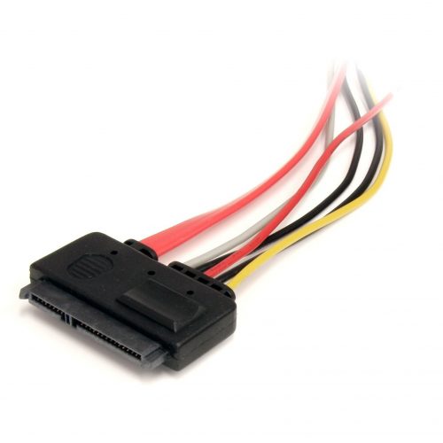 Startech .com 12in 22 Pin SATA Power and Data Extension CableExtend SATA Power and Data Connections by up to 1ft1ft sata extension cable… SATA22PEXT
