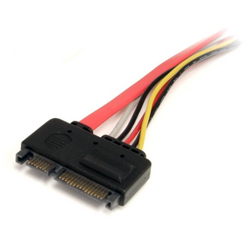 Startech .com 12in 22 Pin SATA Power and Data Extension CableExtend SATA Power and Data Connections by up to 1ft1ft sata extension cable… SATA22PEXT