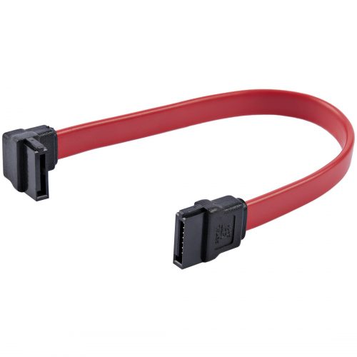 Startech .com 6in SATA to Left Angle SATA Serial ATA CableMake a Left-Angled Connection to your SATA Drive, for Installation in Tight Spaces… SATA6LA1