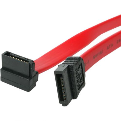 Startech .com 8in SATA to Right Angle SATA Serial ATA CableSATA for Hard Drive SATA8RA1