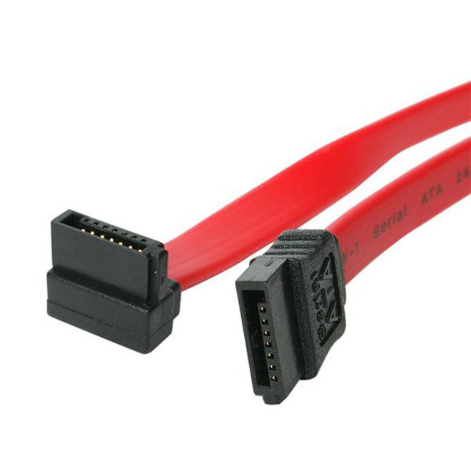 Startech .com 8in SATA to Right Angle SATA Serial ATA CableSATA for Hard Drive SATA8RA1