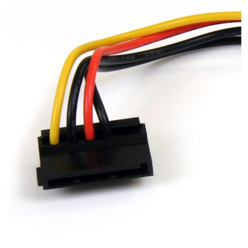 Startech .com 6in 4 Pin Molex to Right Angle SATA Power Cable AdapterPower a Serial ATA hard drive from a conventional LP4 power supply c… SATAPOWADAPR