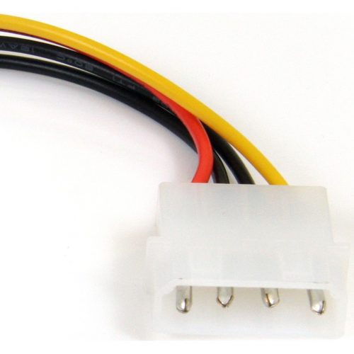 Startech .com 6in 4 Pin Molex to Right Angle SATA Power Cable AdapterPower a Serial ATA hard drive from a conventional LP4 power supply c… SATAPOWADAPR