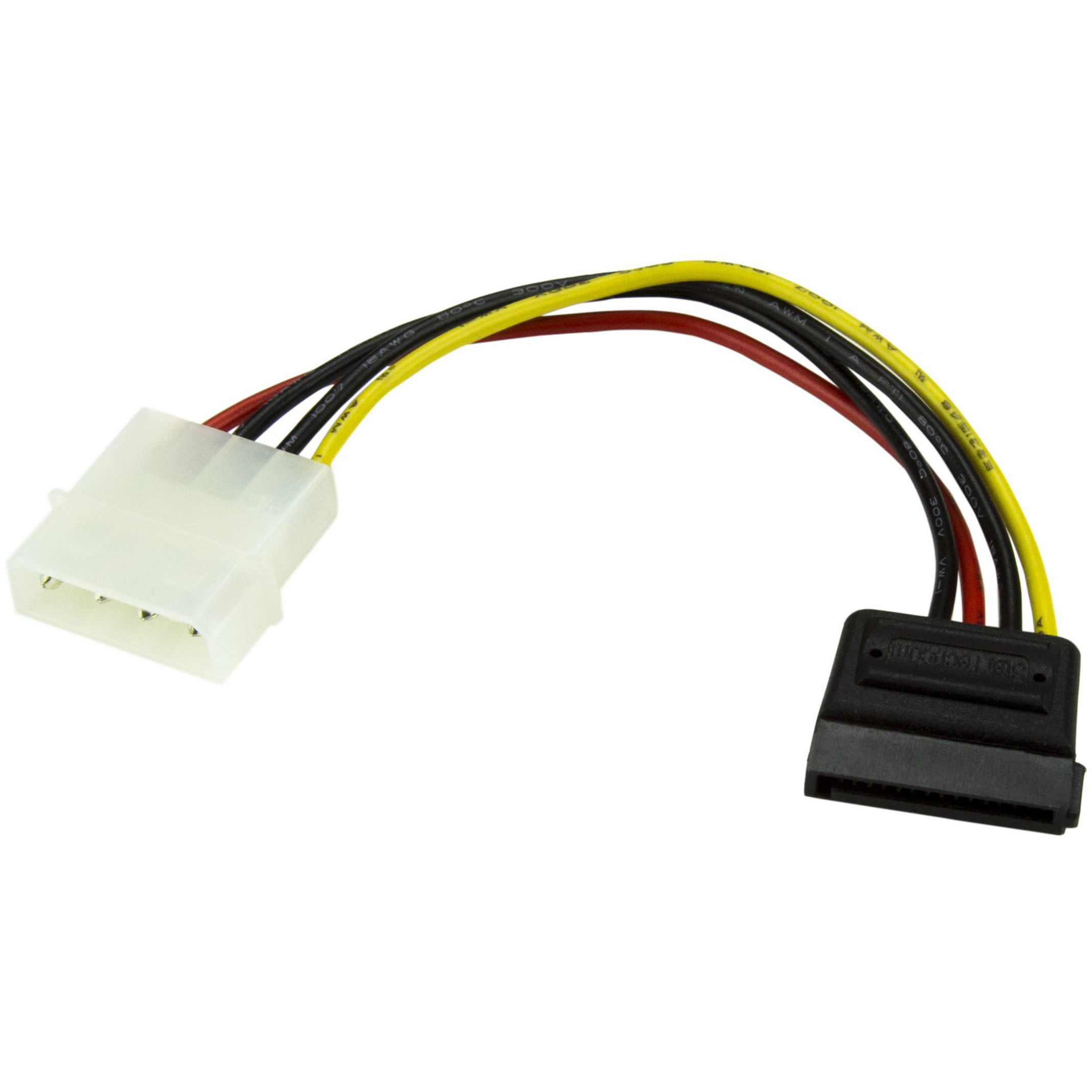 Startech .com 6in 4 Pin LP4 to SATA Power Cable AdapterPower a Serial ATA hard drive from a conventional LP4 power supply connectionLP4… SATAPOWADAP