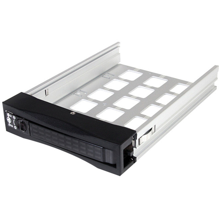 Startech .com Extra 2.5in or 3.5in Hot Swap Hard Drive Tray for SATSASBAY3BK1 x Total Bay1 x 3.5 Bay SATSASTRAYBK