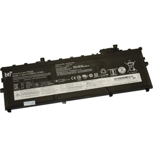 Battery Technology BTI Compatible Model THINKPAD X1 CARBON 5TH GEN (20HQ-S07700) THINKPAD X1 CARBON 5TH GEN (20HR-000VAU) THINKPAD X1 CARBON 5TH G… SB10K97587-BTI