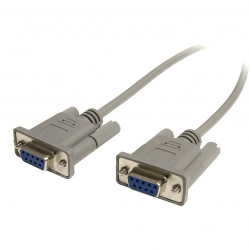 Startech .com .com Cross Wired DB9 Serial Null Modem CableF/FSerial/Null Modem Cable1 x DB-9, 1 x DB-9Serial/Null Modem Cab… SCNM9FF25
