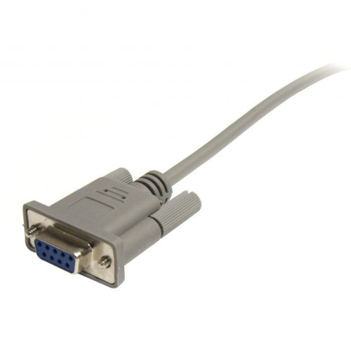 Startech .com .com Cross Wired DB9 Serial Null Modem CableF/FSerial/Null Modem Cable1 x DB-9, 1 x DB-9Serial/Null Modem Cab… SCNM9FF25