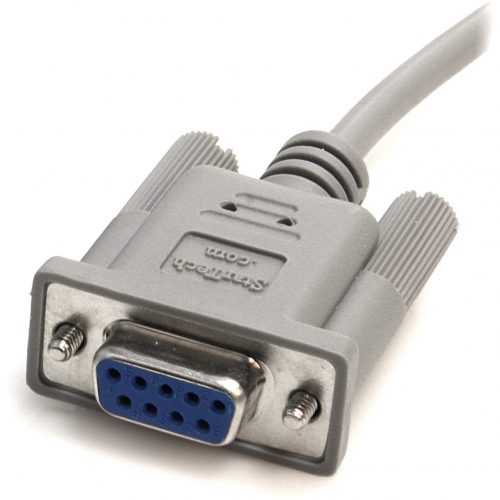 Startech .com .com Serial Null modem cableDB-9 (F)DB-9 (F)3 mTransfer files via serial connection10ft null modem cable1… SCNM9FF
