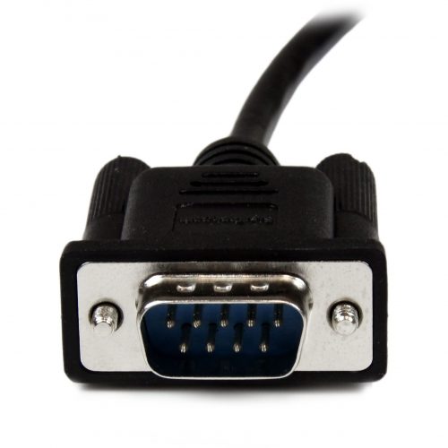 Startech .com 2m Black DB9 RS232 Serial Null Modem Cable F/MConnect your serial devices, and transfer your files2m DB9 Null Modem Cable… SCNM9FM2MBK