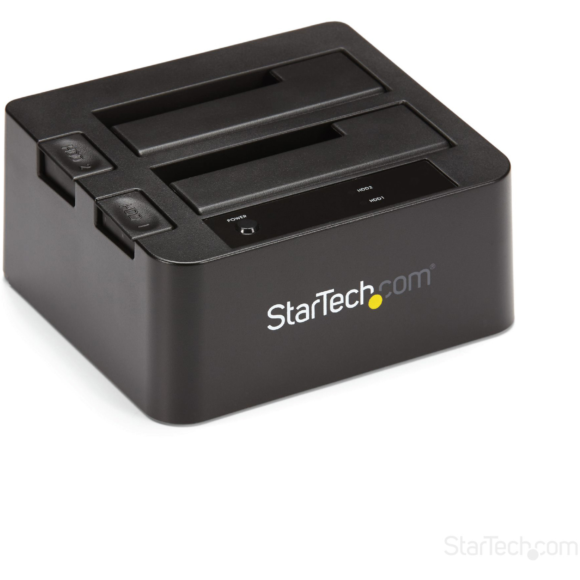 Startech .com Dual-Bay USB 3.1 to SATA Hard Drive Docking Station, 2.5/3.5″ SATA I/II/III, SSD/HDD Dock, USB Hard Drive Bay, Top-LoadingDua… SDOCK2U313