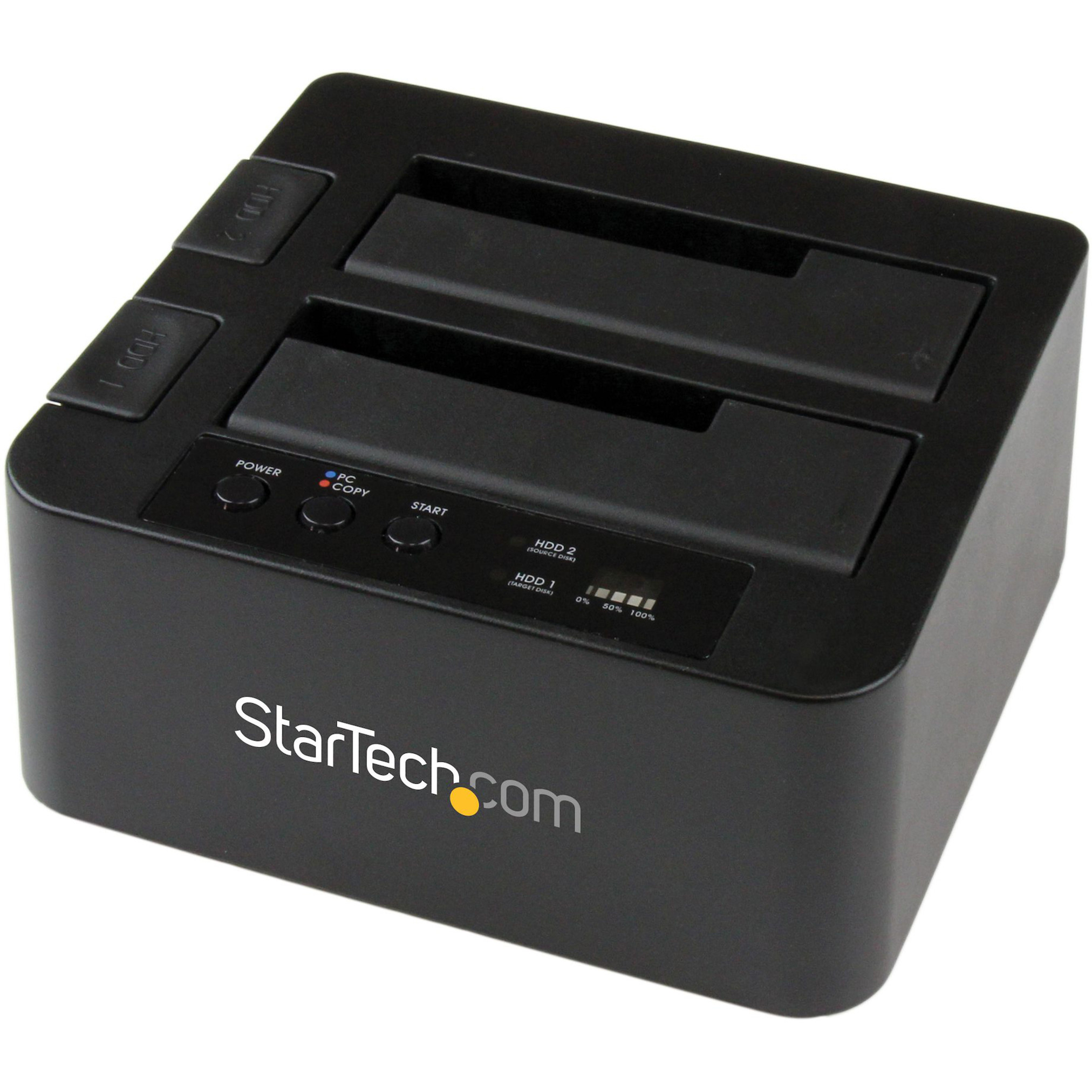 Startech .com Dual Bay Hard Drive Duplicator Dock, Standalone HDD/SSD Cloner/Copier, USB 3.0 / eSATA to SATA III Hard Drive Cloner2-Bay Ha… SDOCK2U33RE