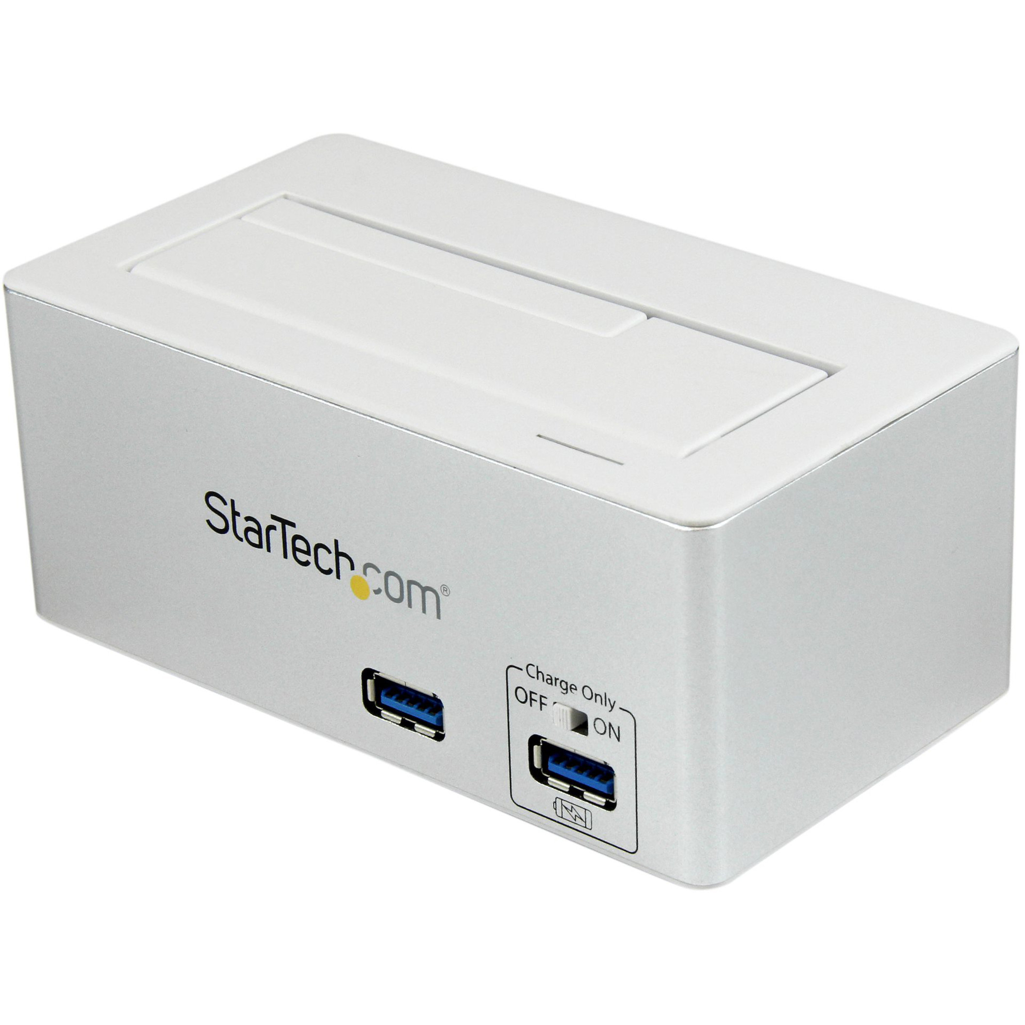 Startech .com USB 3.0 SATA Hard Drive Docking Station SSD / HDD with  integrated Fast Charge USB Hub and UASP For SATA 6 GbpsWhiteDock yo  SDOCKU33HW - Corporate Armor