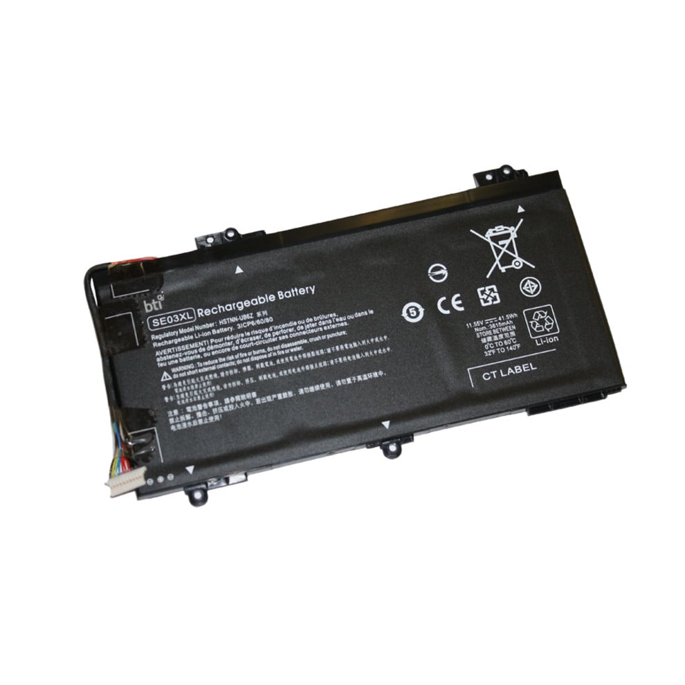 Battery Technology BTI Compatible Model PAVILION 14-AL003NG PAVILION 14-AL005NG PAVILION 14-AL030TX PAVILION 14-AL067TX PAVILION 14-AL072TX PAVILION 1… SE03XL-BTI