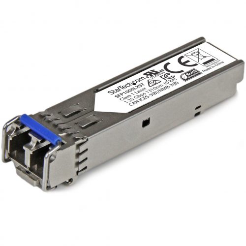Startech .com MSA Uncoded SFP Module1000BASE-LX1GE Gigabit Ethernet SFP 1GbE Single Mode Fiber (SMF) Optic Transceiver10km DDMMSA… SFP1000LXST