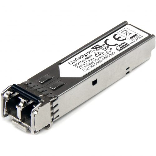 Startech .com MSA Uncoded SFP Module1000BASE-SX1GE Gigabit Ethernet SFP 1GbE Multi Mode Fiber (MMF) Optic Transceiver550m DDMMSA… SFP1000SXST