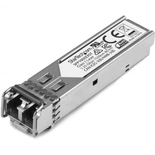Startech .com MSA Uncoded SFP Module1000BASE-ZX1GE Gigabit Ethernet SFP 1GbE Single Mode Fiber (SMF) Optic Transceiver70km DDMMSA… SFP1000ZXST